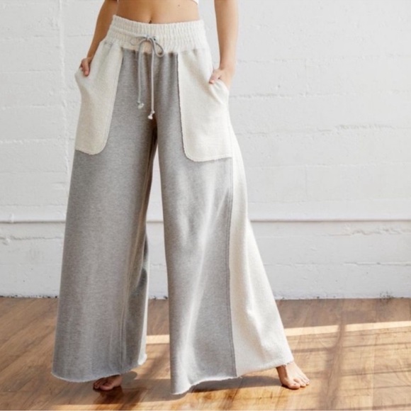 Free People Upbeat Wide Leg Pants Size Small - Picture 1 of 10